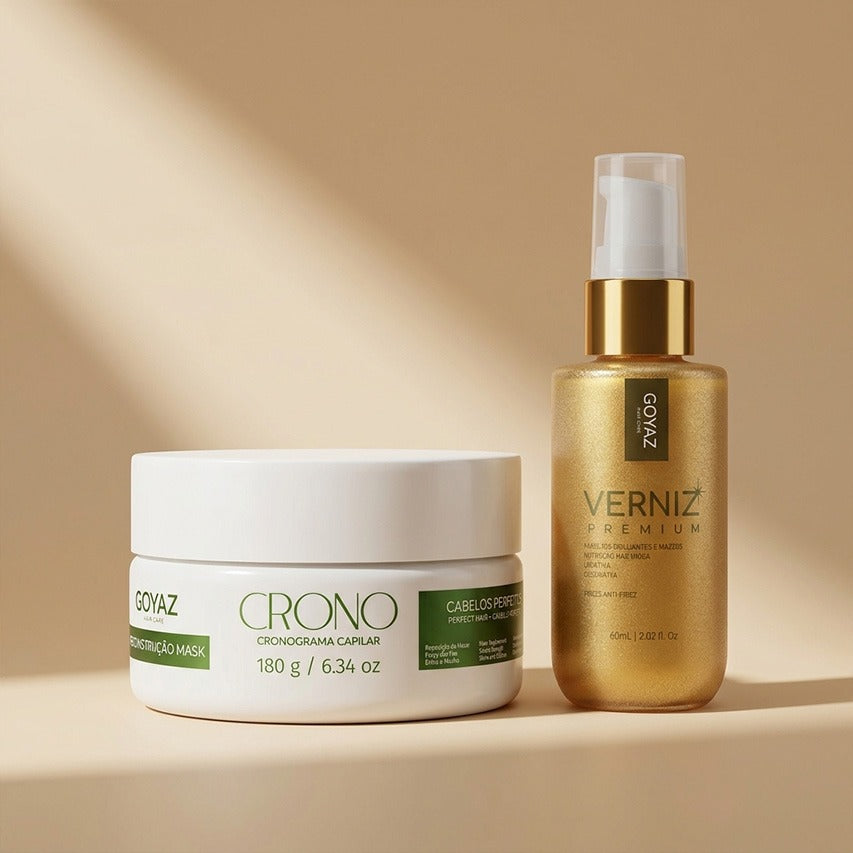 Kit Máscara + Verniz Premium