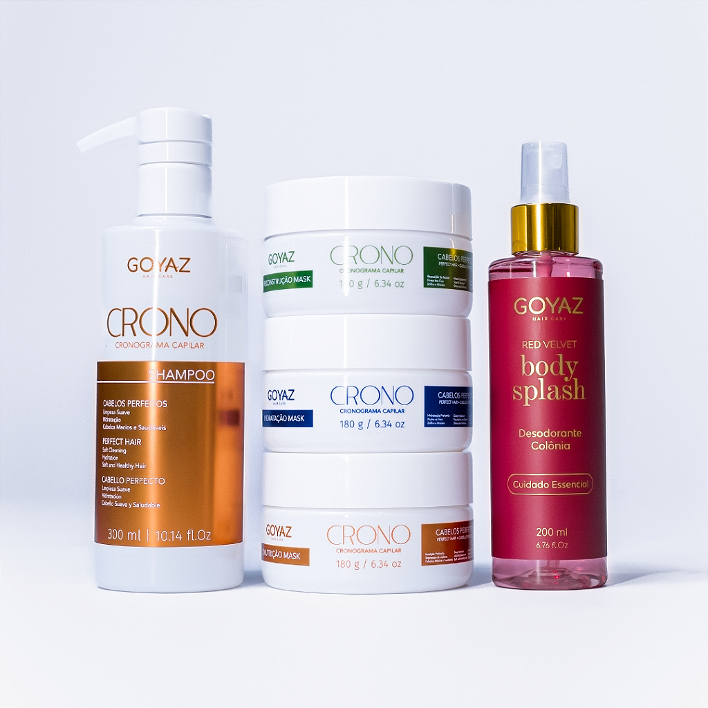 Kit Cronograma Macio, Solto e Cheirosa