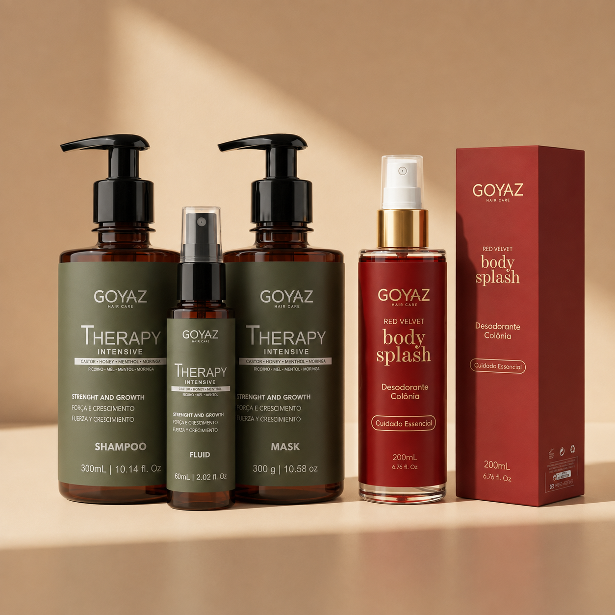 Kit Terapia Capilar + Body Splash