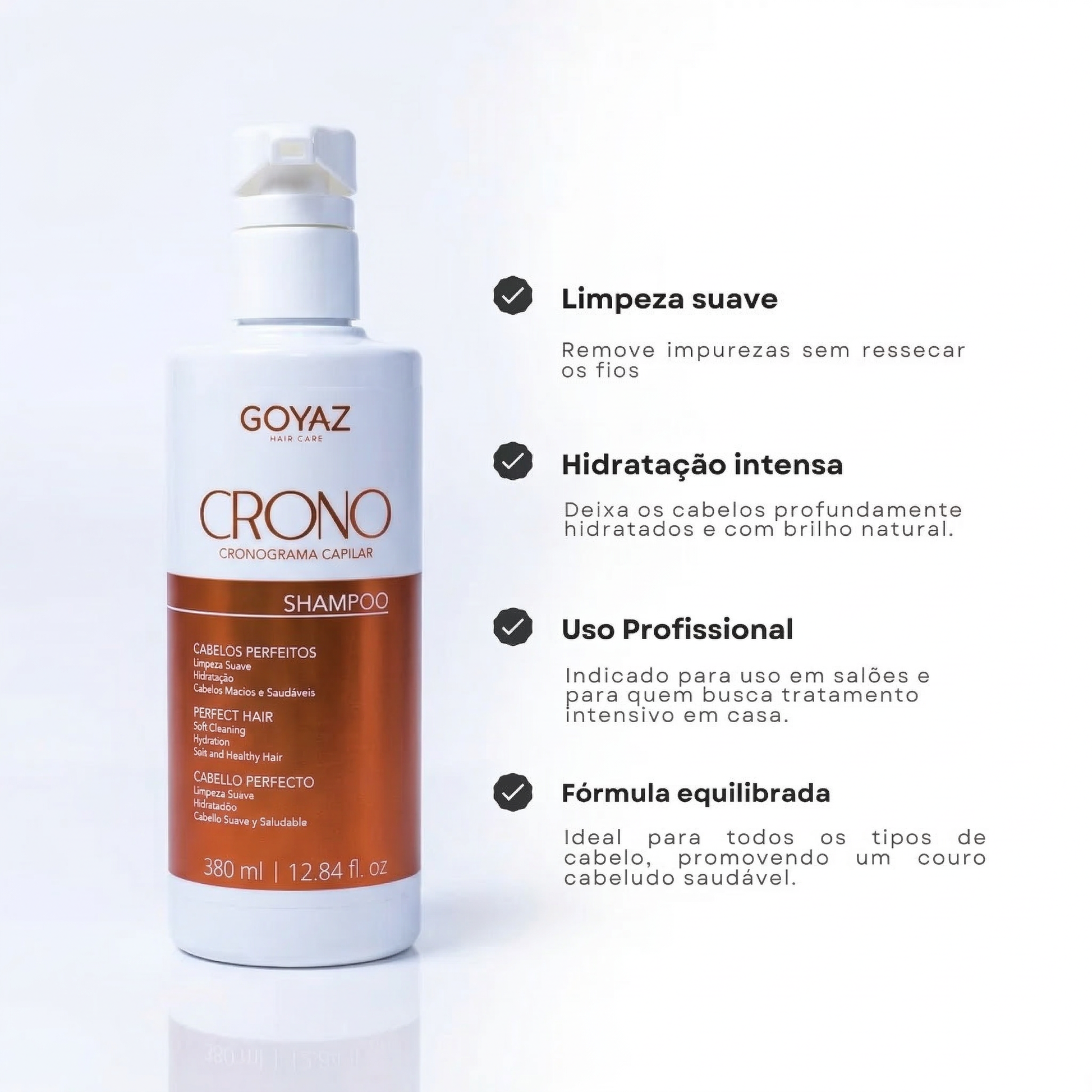 Shampoo Goyaz Crono Cronograma Capilar 380ml