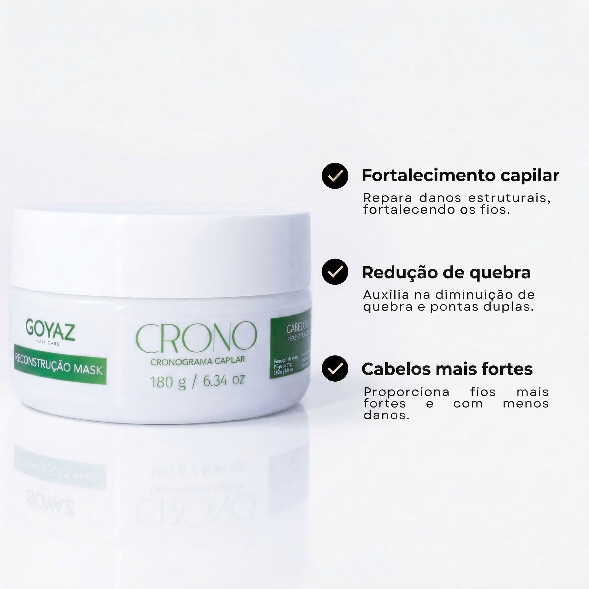 Máscara Capilar Goyaz Crono Reconstrução 180g
