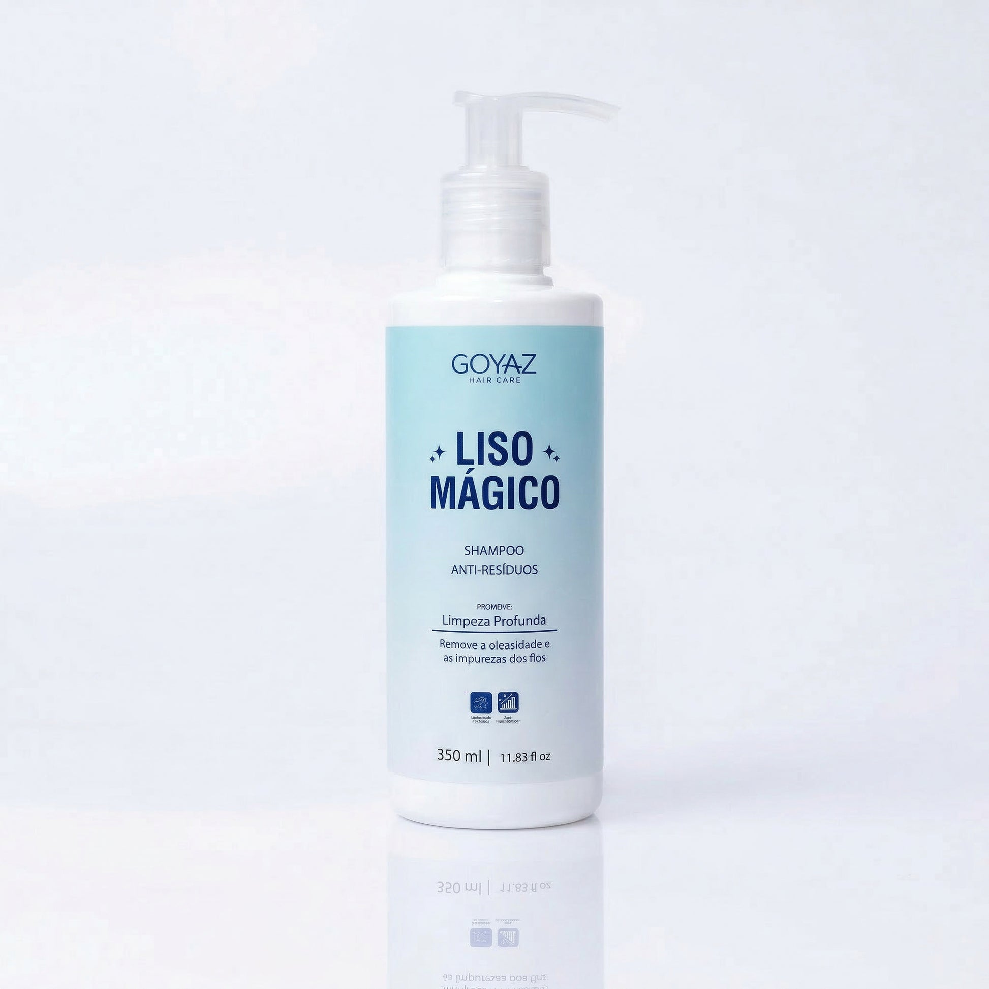 Shampoo Antirresíduos Goyaz Liso Mágico 350ml
